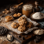 no-bake protein cookies healthy dessert snack